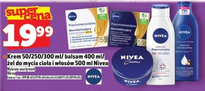 Krem/balsam/żel do mycia ciała i włosów Nivea promocja w TOPAZ