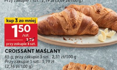 Croissant promocja w Stokrotka