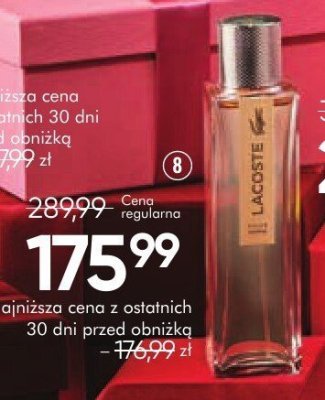 Perfumy damskie LACOSTE POUR FEMME woda perfumowana 90 ml promocja w Super-Pharm