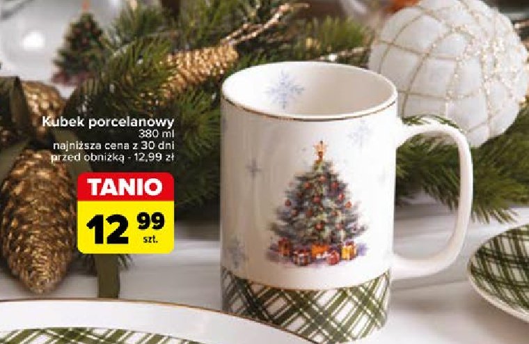 Kubek porcelanowy 380 ml promocja