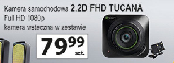 Kamera samochodowa tucana 2.2d fhd Tracer promocja