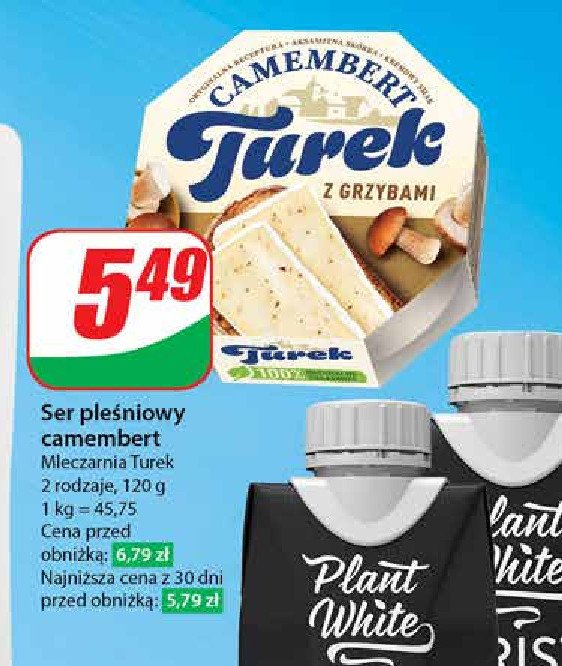 Ser camembert z grzybami Turek naturek Turek 123 promocja