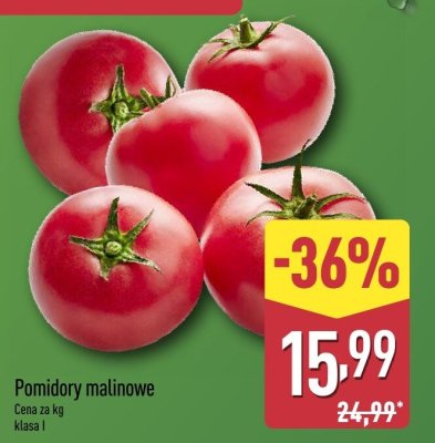Pomidory malinowe promocja w Aldi