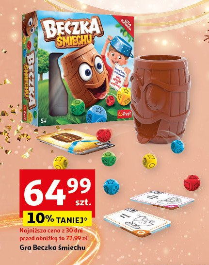 Beczka śmiechu Trefl promocja w Auchan