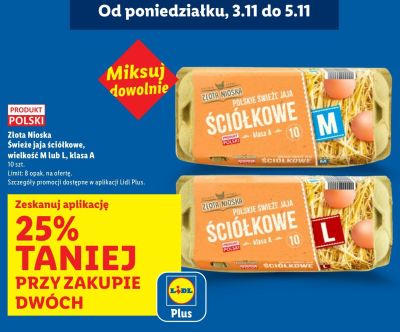 Jaja promocja w Lidl
