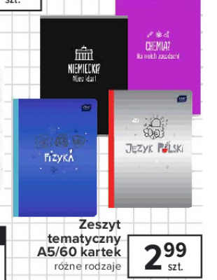 Zeszyt a5 60 k j臋zyk niemiecki promocja