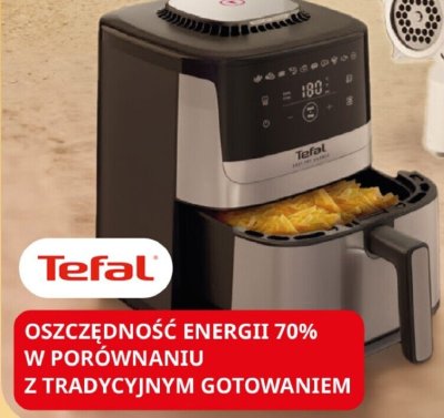 Frytkownica beztłuszczowa Tefal Easy Fry Silence EY552D XL promocja w Leclerc