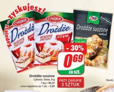 Drożdże suszone Emix promocja