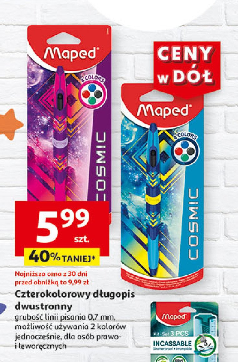 Długopis 4-kolorowy Maped promocja