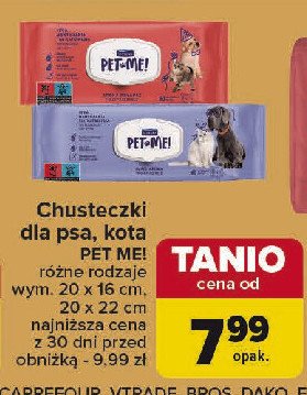 Chusteczki 22 x 20 cm Septona pet me! promocja