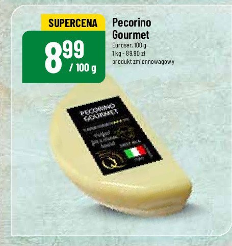 Ser pecorino Euroser promocja