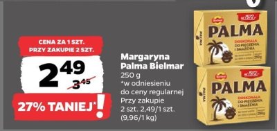 Margaryna Palma 250 g promocja w Netto
