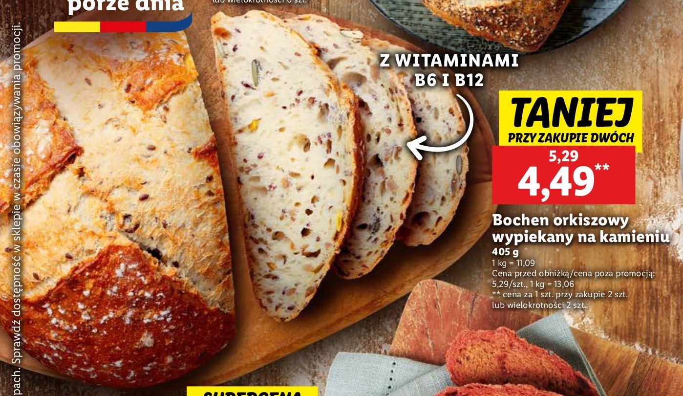 Chleb orkiszowy promocja