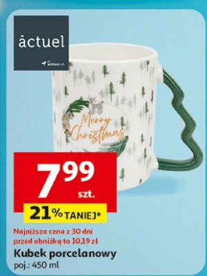 Kubek porcelanowy promocja w Auchan