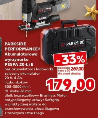 Akumulatorowa wyrzynarka PSSPA 20-Li E promocja w Kaufland