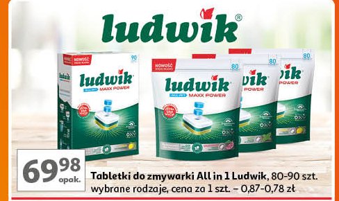 Tabletki do zmywarek Ludwik promocja w Auchan