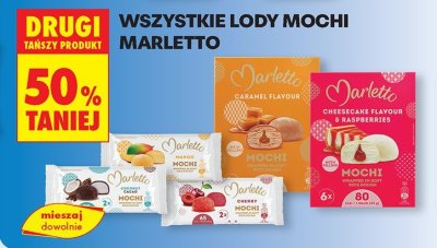 Lody Mochi Marletto wszystkie rodzaje promocja w Biedronka