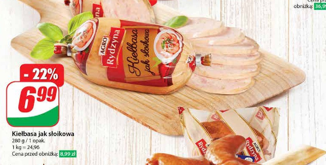 Kiełbasa jak słoikowa Agro rydzyna promocja