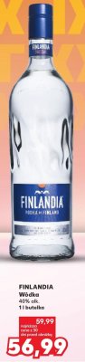 Wódka Finlandia 40% alk. promocja w Kaufland
