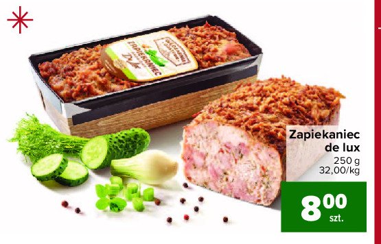 Zapiekaniec de lux promocja