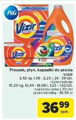 Proszek do prania kolor贸w Vizir promocja