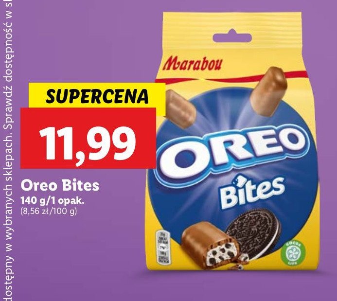 Minibatoniki Oreo promocja