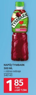 Napój Tymbark 500 ml różne rodzaje promocja w Selgros