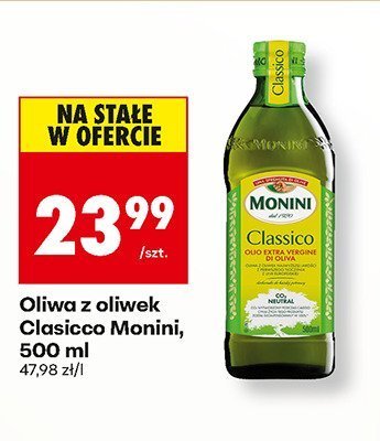Oliwa z oliwek Classico Monini promocja w Biedronka