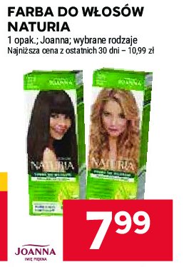 Farba do włosów 209 beżowy blond Joanna naturia color promocja