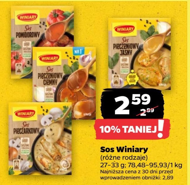 Sos pomidorowy Winiary promocja