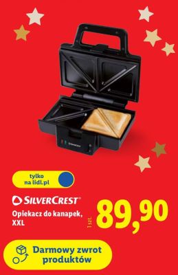 Opiekacz do kanapek XXL  promocja w Lidl