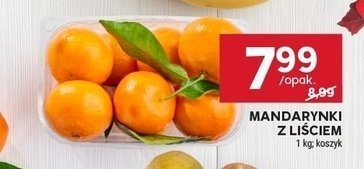 Mandarynki z liściem promocja w Stokrotka