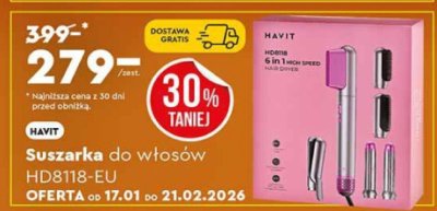 Suszarka do włosów HAVIT HD8118-EU promocja w Biedronka