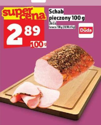 Schab pieczony Duda promocja w TOPAZ