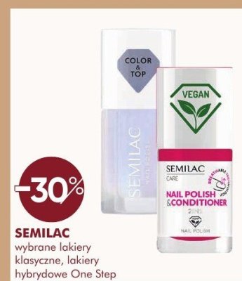 Lakier hybrydowy Semilac promocja w Super-Pharm