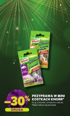 Przyprawa w mini kostkach Knorr promocja w Stokrotka