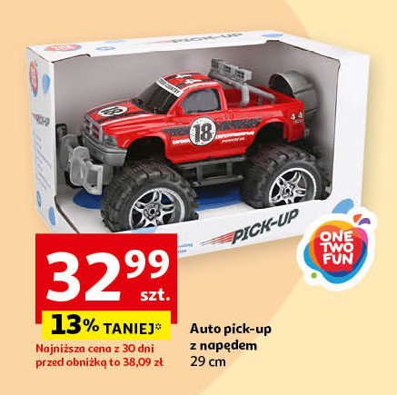 Auto pick-up One two fun promocja