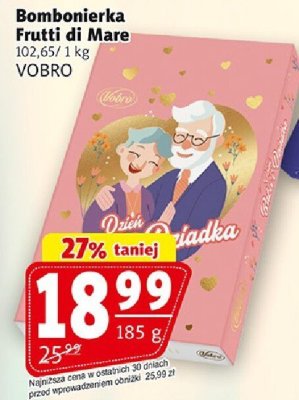 Bombonierka Frutti di Mare VOBRO promocja w Prim Market