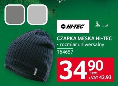 Czapka męska Hi-Tec promocja w Selgros
