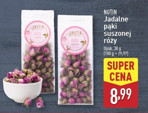 Róża suszona NUTIN promocja w Aldi