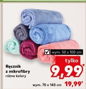 Ręcznik mikrofibra 70 x 140 cm promocja