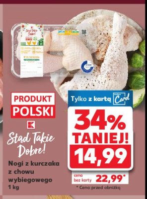 Nogi z kurczaka z chowu wybiegowego K-classic stąd takie dobre! promocja