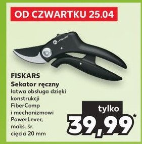 Sekator ręczny solid Fiskars promocja
