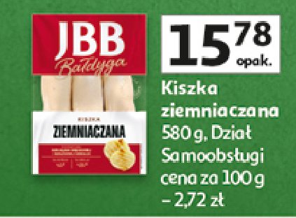 Kiszka ziemniaczana Jbb bałdyga promocja