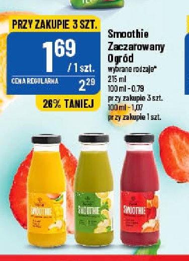 Smoothie protein pomarańcza marakuja