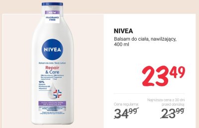 Balsam do ciała nawilżający 400 ml promocja w Rossmann