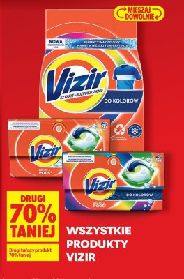 Wszystkie produkty Vizir promocja w Biedronka