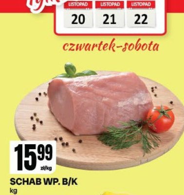 Schab WP. B/K promocja w Chorten