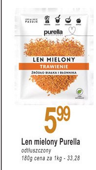 Len mielony Purella superfoods Purella food promocja