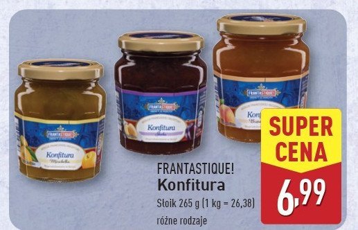 Konfitura mirabelka Frantastique! promocja